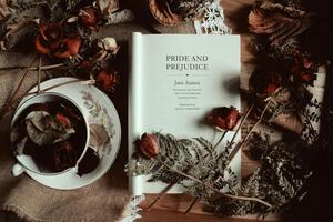 Title page of Pride and Prejudice by Jane Austen Photo by Elaine Howlin