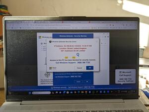 Windows Defender Scam